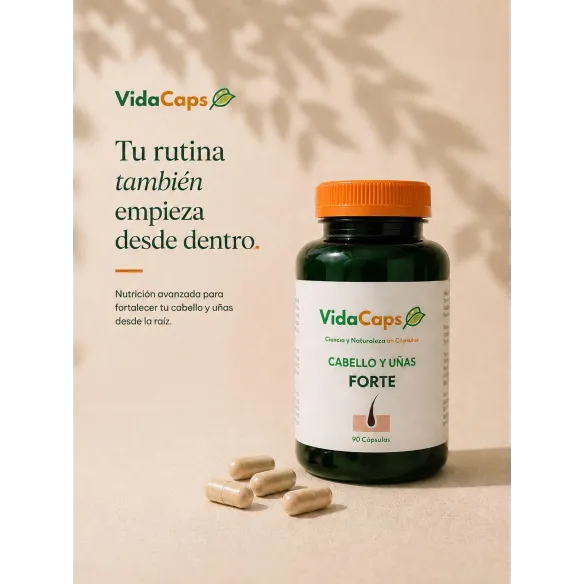 Fórmula con aminoácidos y oligoelementos esenciales, potenciada con Ácido Pantoténico y Biotina que contribuye al mantenimiento 